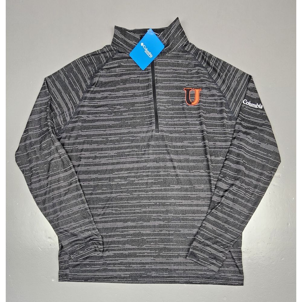 Columbia University Of Jamestown‎ Jimmies Mens Qt. Zip Pullover Longsleeve. NWT